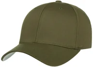 Czapki i chusty sportowe męskie - Czapka Spandex Flexfit, oliwkowy, S/M (54-57 cm) - miniaturka - grafika 1