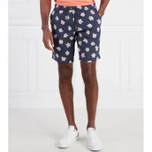 Spodenki męskie - Tommy Hilfiger Lniane szorty HARLEM PO TECH LINEN PRINTED | Regular Fit - miniaturka - grafika 1