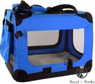 Royal and Petsky Transporter rozmiar M niebieski, model DK2-08 DK2-08 - Transportery dla kotów - miniaturka - grafika 1