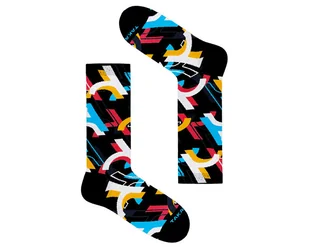 Kolekcja Rebrandingowa - BLACK - Skarpetki męskie - miniaturka - grafika 1