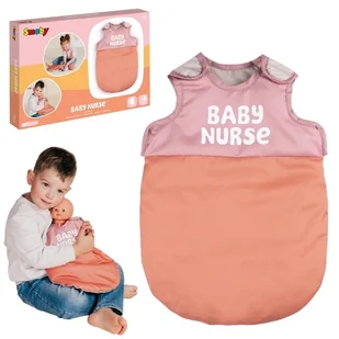 Smoby Baby Nurse Śpiworek Dla Lalki Do 42 cm - Zabawy w naśladowanie dorosłych - miniaturka - grafika 1