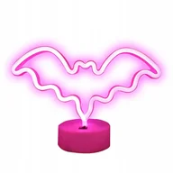 Samochody i pojazdy dla dzieci - LAMPKA LED NEON BATMAN NIETOPERZ USB/BATERIE PRO - miniaturka - grafika 1