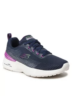 Sneakersy damskie - Skechers Sneakersy Luminosity 149669/NVPR Granatowy - grafika 1