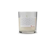 Świece - Świeca zapachowa w szkle DELO kremowy, Ø7,4/h 8,3, parafina/olej palmowy - miniaturka - grafika 1