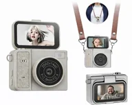 Aparaty Cyfrowe - Xrec Mini X7 Retro Video 2k Beżowy - miniaturka - grafika 1