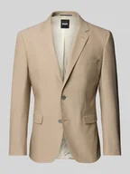 Marynarki męskie - Marynarka na dwa guziki o kroju slim fit z kołnierzem z połami model ‘Jasper’ - miniaturka - grafika 1