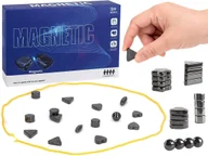 Gry planszowe - MAGNETYCZNA Gra Edukacyjna KAMIENIE MAGNETYCZNE 20 Kamieni KSZTAŁTY SZACHY - miniaturka - grafika 1