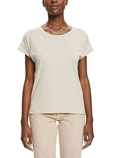 ESPRIT Collection T-shirt damski, 260/Light Taupe, XS - Koszulki i topy damskie - miniaturka - grafika 1