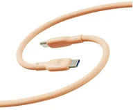 Kable USB - Motorola Silicone Cable C-C 5A 2m, Peach Fuzz - miniaturka - grafika 1