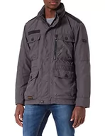 Kurtki męskie - camel active Kurtka męska, Szary, 106 - miniaturka - grafika 1