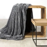 Koce - Euro Firany Koc Flanelowy Design Cindy2 Stal 170x210 1201712 - miniaturka - grafika 1