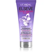 Maski do włosów - Elseve Hyaluron Plump Wypełniający Krem do włosów na noc, bez spłukiwania - miniaturka - grafika 1