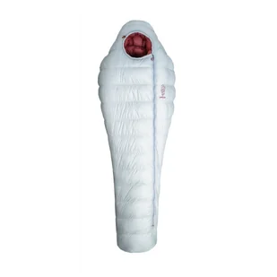 Śpiwór puchowy Patizon G800 L (186-200 cm) Zamek: Lewy / Kolor: szary/czerwony - Śpiwory - miniaturka - grafika 1