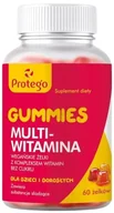 Witaminy i minerały - Salvum, Protego GummieS Multiwitamina, 60 żelków - miniaturka - grafika 1