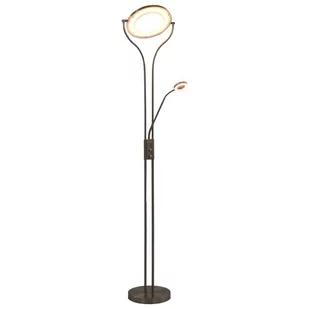 vidaXL vidaXL Lampa stojąca, 18 W, srebrna, 180 cm, przyciemniana - Lampy stojące - miniaturka - grafika 1