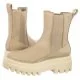 Sztyblety damskie - Sztyblety Chunky Boot Chelsea Lth Mg Sat Cement YW0YW01286 PA5 (CK413-a) Calvin Klein - miniaturka - grafika 1
