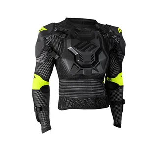 Buzer Shot na siatce Optimal Jacket Czarny - Odzież motocyklowa - miniaturka - grafika 1