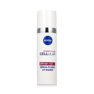 Balsamy i kremy do opalania - Nivea Cellular Expert Filler Daily UV Serum Fluid SPF50+ Preparat do opalania twarzy 30 ml - miniaturka - grafika 1