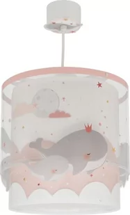 Wieloryby lampa wisząca 1-punktowa różowa 61172S - Lampy sufitowe - miniaturka - grafika 1