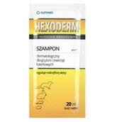 Szampony i odżywki dla psów - Eurowet Eurowet Szampon Hexoderm dla gryzoni i zwierząt futerkowych 20ml 19192-uniw - miniaturka - grafika 1