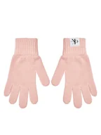 Rękawiczki dla dzieci - Calvin Klein Jeans Rękawiczki dziecięce Monogram IU0IU00525 Różowy - miniaturka - grafika 1