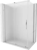 Kabiny prysznicowe - Mexen Velar kabina prysznicowa rozsuwana 160x80 cm, szron, chrom - 871-160-080-31-01 - miniaturka - grafika 1