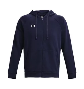 Under Armour Męska bluza polarowa z kapturem Rival z zamkiem błyskawicznym - Bluzy męskie - miniaturka - grafika 1