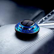 Zapachy samochodowe - Solarny Zapach Odświeżacz Powietrza Do Samochodu + 2 Olejki Zapachowe (Kolor Niebieski) - miniaturka - grafika 1