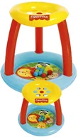 Pływanie - Mały Basen Z Daszkiem FISHER PRICE dla dzieci 2w1 Z PIŁKAMI suchy basenik Bestway - miniaturka - grafika 1