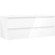 Szafki łazienkowe - Mexen Orio szafka łazienkowa podumywalkowa 120 cm z blatem, 2 szuflady, biała połysk - 91A10-12047-2-BFFC00 - miniaturka - grafika 1