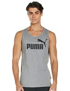 Puma Herren Tanktop ESS Tank, M Gray Heather, S, 586670 586670 - Koszulki i topy damskie - miniaturka - grafika 1