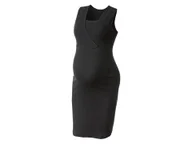 Sukienki ciążowe - esmara® Sukienka ciążowa damska z bawełną (XS (32/34), Czarny) - miniaturka - grafika 1