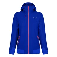 Kurtki damskie - Salewa Kurtka damska Pedroc Hyb Twr W Hood JKT, Electric, 46, Electric-, 46 - miniaturka - grafika 1