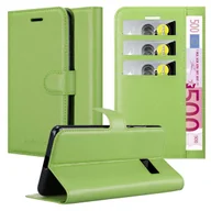 Etui i futerały do telefonów - Etui Cadorabo do HTC ONE M10 w kolorze MINZ GREEN Etui na telefon komórkowy z magnetycznym zamknięciem, funkcją podstawki i miejscem na kartę Etui Etui ochronne Etui z klapką w stylu książki - miniaturka - grafika 1