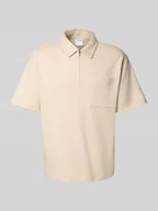 Koszulki męskie - Koszulka polo o kroju relaxed fit z czystej bawełny model ‘RELAXEJEORGE’ - miniaturka - grafika 1