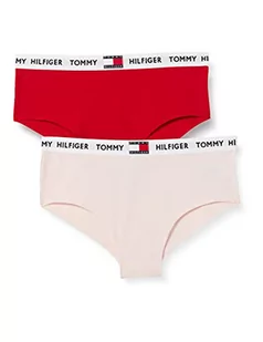 Tommy Hilfiger Figi dziewczęce, Primary Red/Pale Pink, 8/10/2020 - Majtki damskie - miniaturka - grafika 1