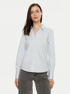Koszule damskie - Vero Moda Koszula Anna 10318701 Błękitny Slim Fit - miniaturka - grafika 1