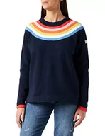 Swetry damskie - Joules Damski sweter morski, Granatowy Multi Stripe, 32 - miniaturka - grafika 1