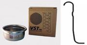 Pozostałe akcesoria kuchenne - Precyzyjny filtr ze stali nierdzewnej do espresso VST 22 gram - standardowy (z wypustką z boku) - miniaturka - grafika 1