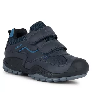 Buty dla chłopców - Półbuty Geox Jr New Savage J261VA 0MEFU C0700 D Navy/Avio - grafika 1