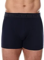 Majtki męskie - Brubeck Bokserki męskie Comfort Cotton granatowe r. XXL BX00501A - miniaturka - grafika 1