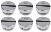 Chłodzenie wodne - Alphacool Eiszapfen Korki uszczelniające G1/4 chrome - 6er Pack - miniaturka - grafika 1