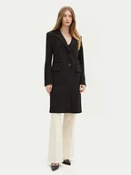 Płaszcze damskie - Guess Płaszcz przejściowy W5RL08 WGVF2 Czarny Regular Fit - miniaturka - grafika 1