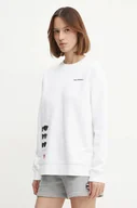 Bluzy damskie - Karl Lagerfeld bluza damska kolor biały z nadrukiem A1W20076 - miniaturka - grafika 1