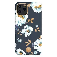 Etui i futerały do telefonów - Kingxbar Blossom etui ozdobione oryginalnymi Kryształami Swarovskiego iPhone 11 Pro wielokolorowy (Gardenia) - miniaturka - grafika 1