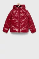 Kurtki i płaszcze dla dziewczynek - Calvin Klein Jeans kurtka dziecięca kolor różowy - miniaturka - grafika 1