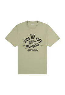 KOSZULKA T-SHIRT MĘSKI WRANGLER 112362789 AMERICANA TEE TEA XL - Koszulki męskie - miniaturka - grafika 1