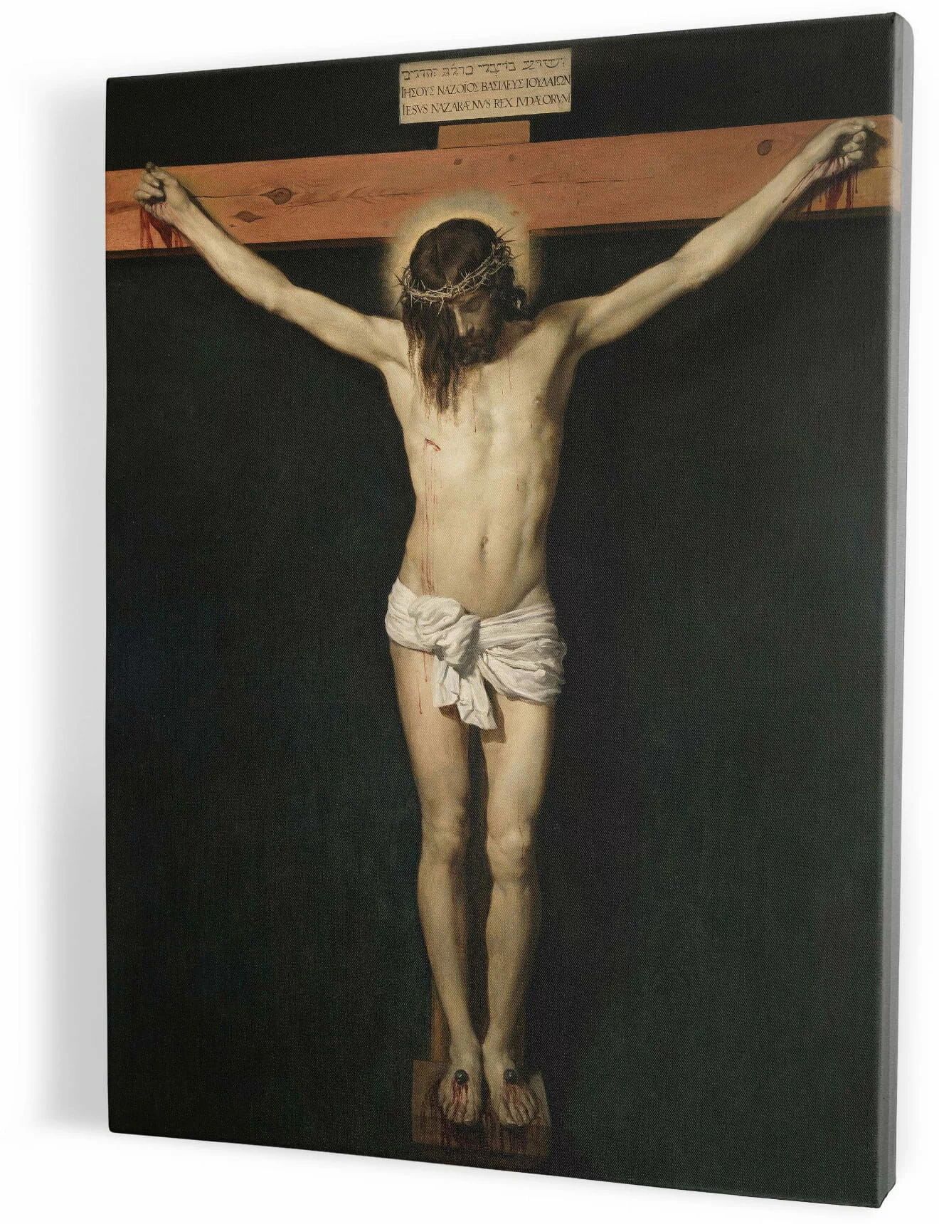 Art Christiana Chrystus na krzyżu, obraz Diego Velasquez''a na płótnie ACHC0110
