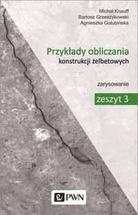 PRZYKŁADY OBLICZANIA KONSTRUKCJI ŻELBETOWYCH ZESZYT 3 Michał Knauff - Technika - miniaturka - grafika 1