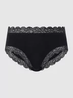 Majtki damskie - Figi hipster z koronkowym obszyciem model ‘Cotton Lace’ - miniaturka - grafika 1